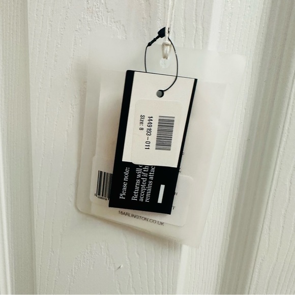 16Arlington Dress Antares Mesh Mini Powder Smoke Brown Bodycon Cocktail 4 Small - Picture 5 of 9